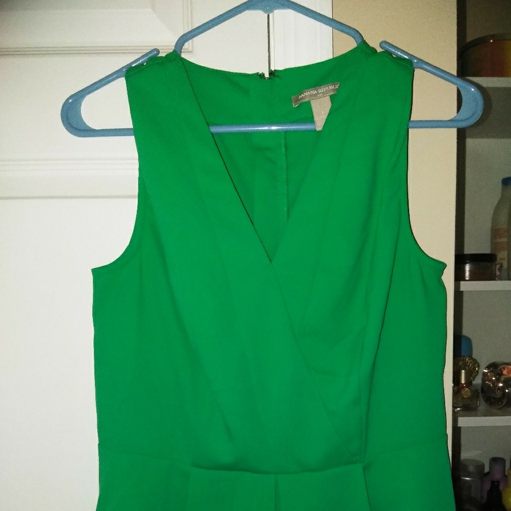 Peplum top faux wrap